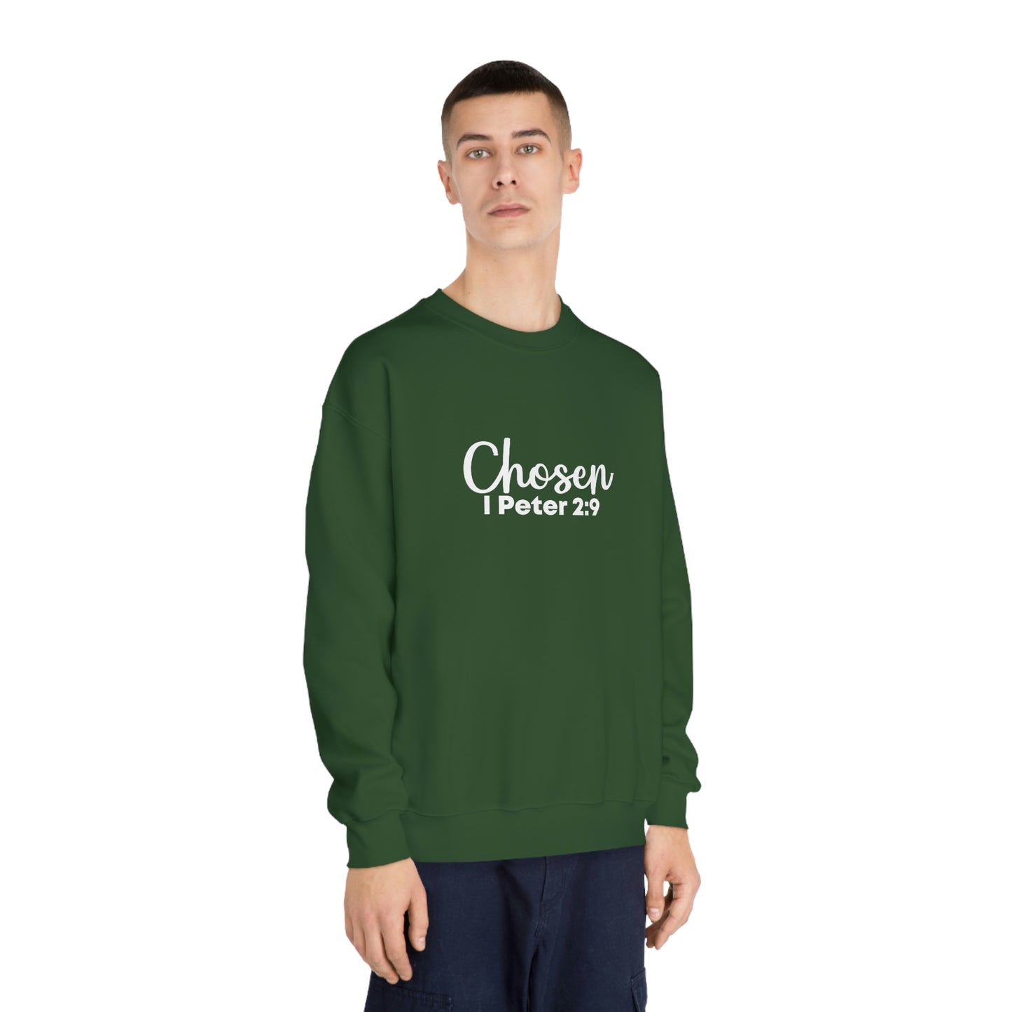 Chosen Unisex DryBlend® Crewneck Sweatshirt
