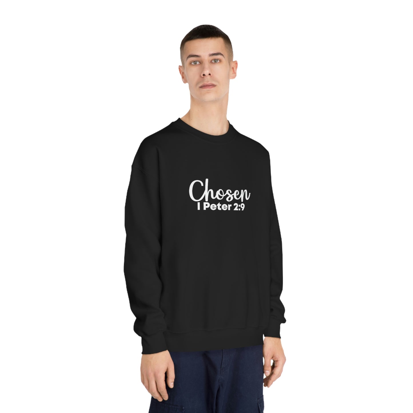 Chosen Unisex DryBlend® Crewneck Sweatshirt