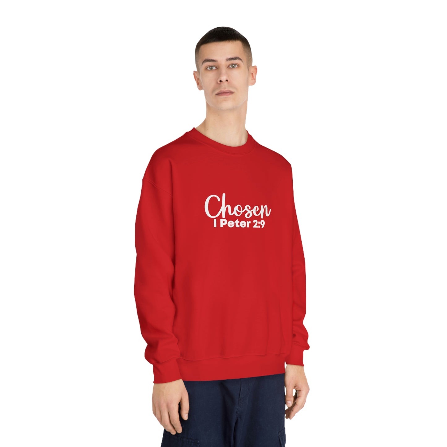 Chosen Unisex DryBlend® Crewneck Sweatshirt