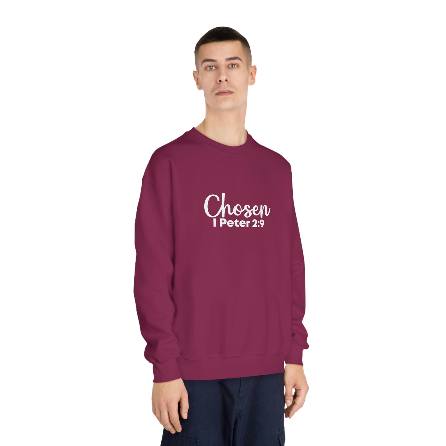 Chosen Unisex DryBlend® Crewneck Sweatshirt