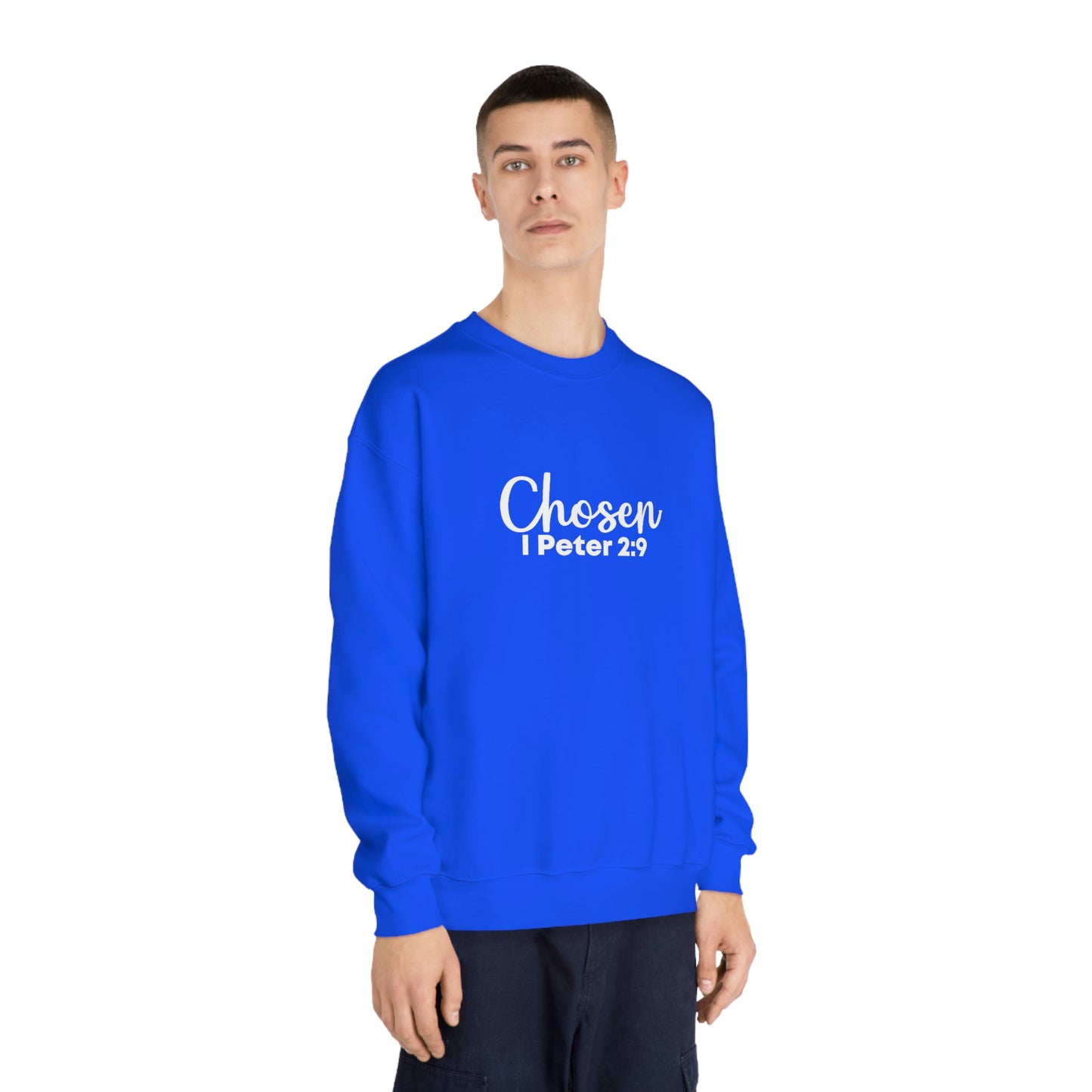 Chosen Unisex DryBlend® Crewneck Sweatshirt