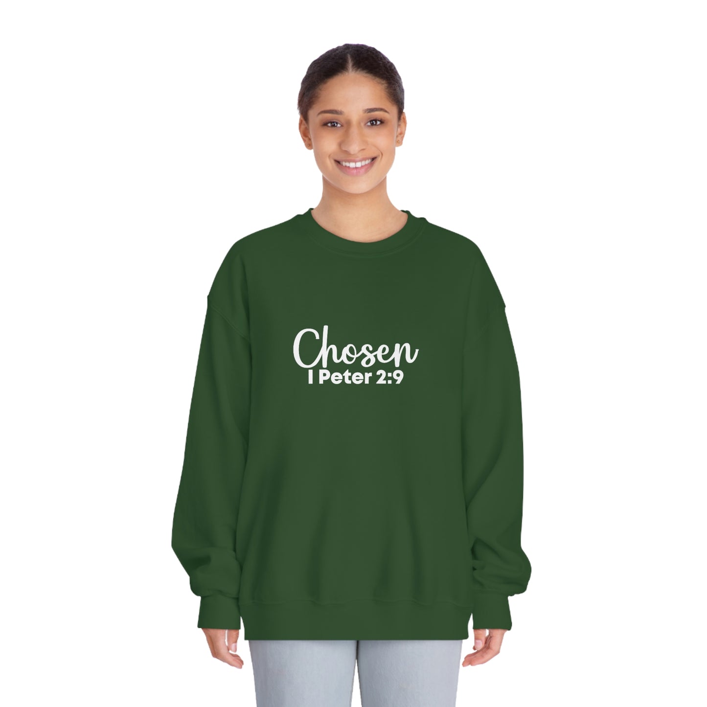 Chosen Unisex DryBlend® Crewneck Sweatshirt