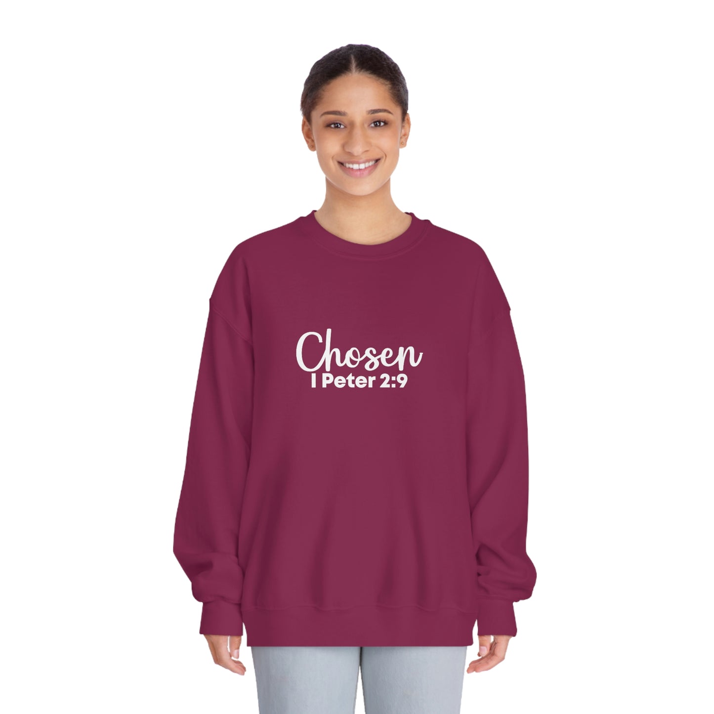 Chosen Unisex DryBlend® Crewneck Sweatshirt