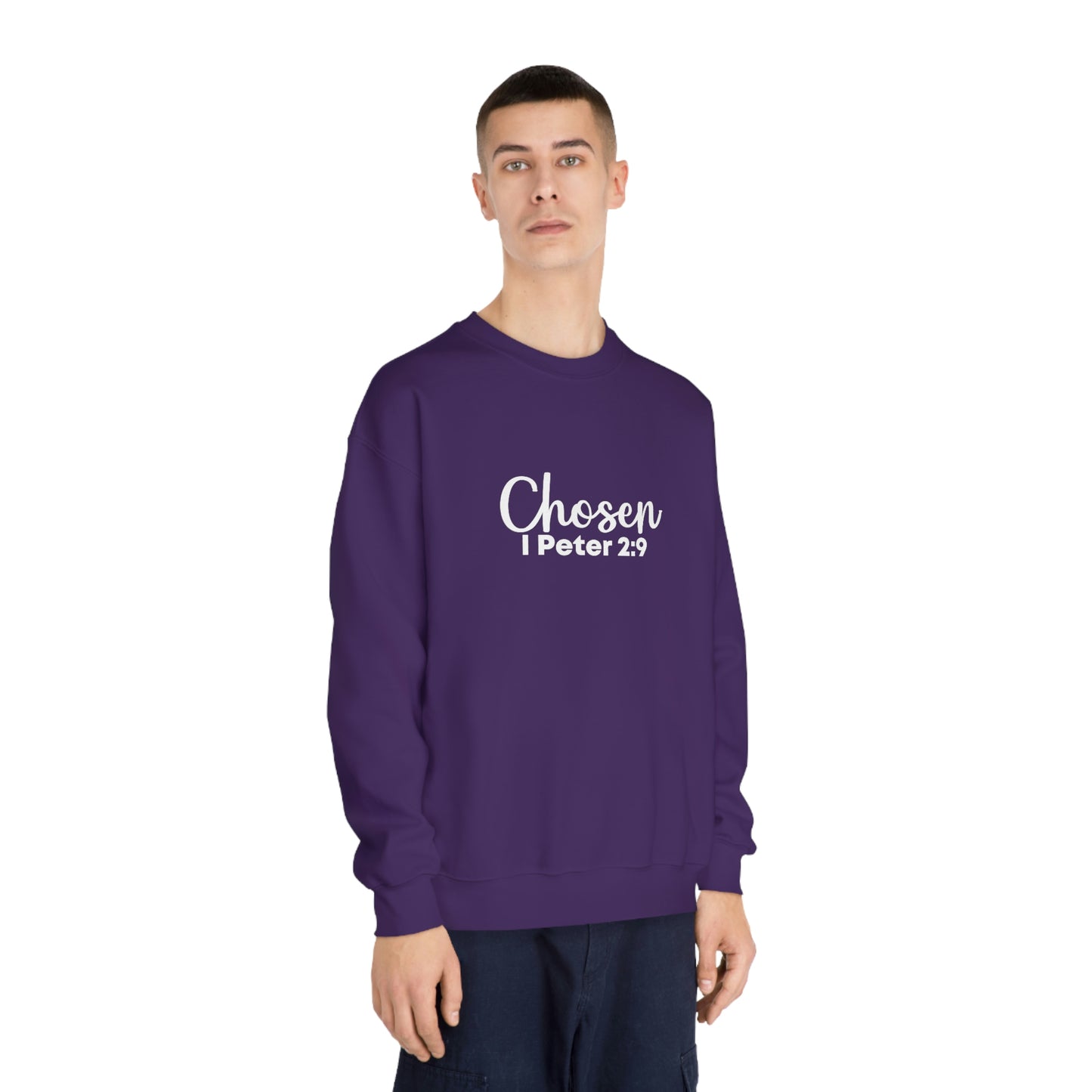 Chosen Unisex DryBlend® Crewneck Sweatshirt