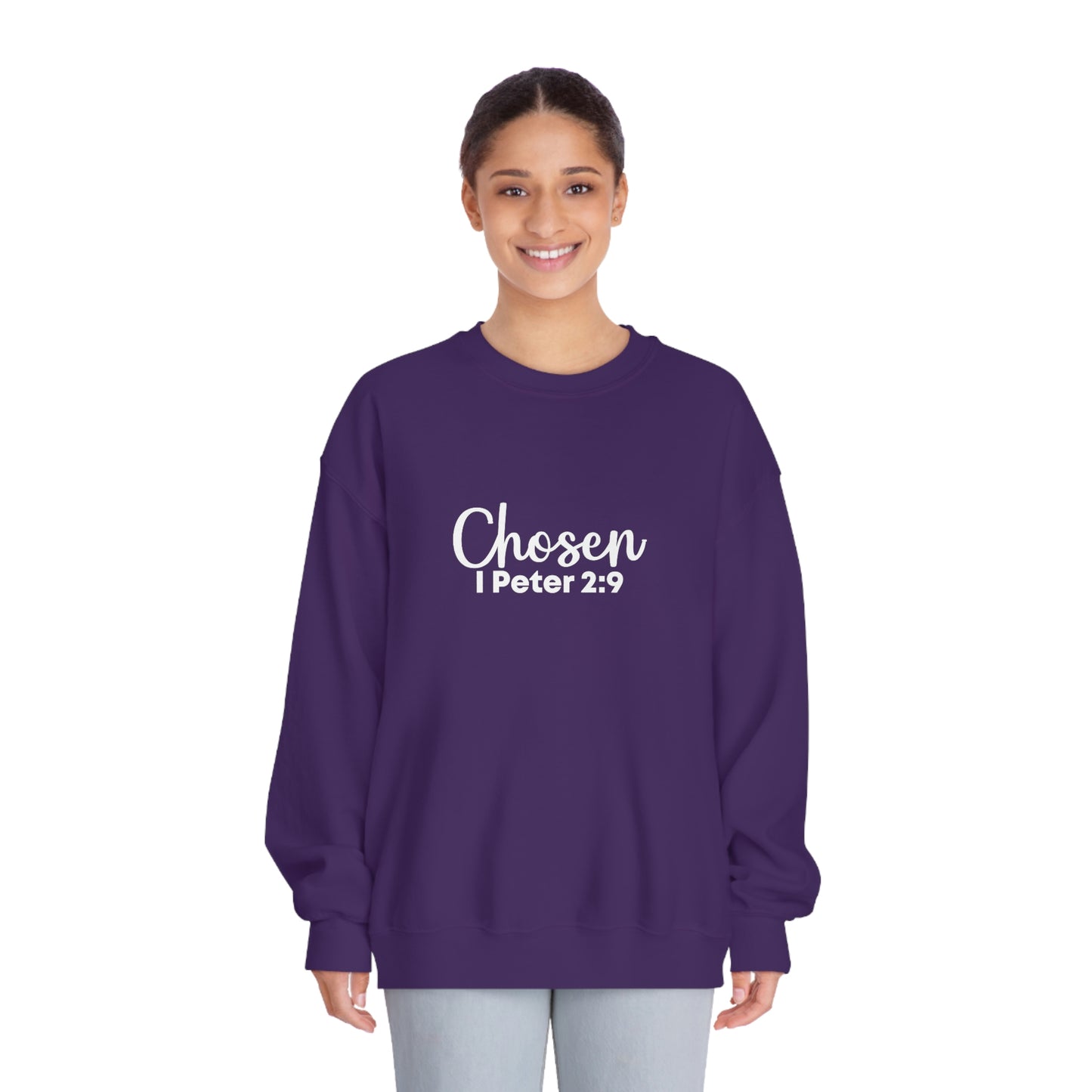 Chosen Unisex DryBlend® Crewneck Sweatshirt