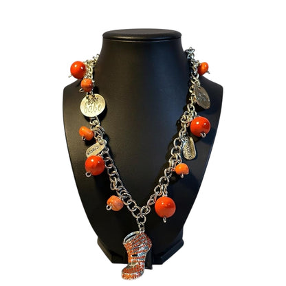 24” Empowerment charm chain necklace