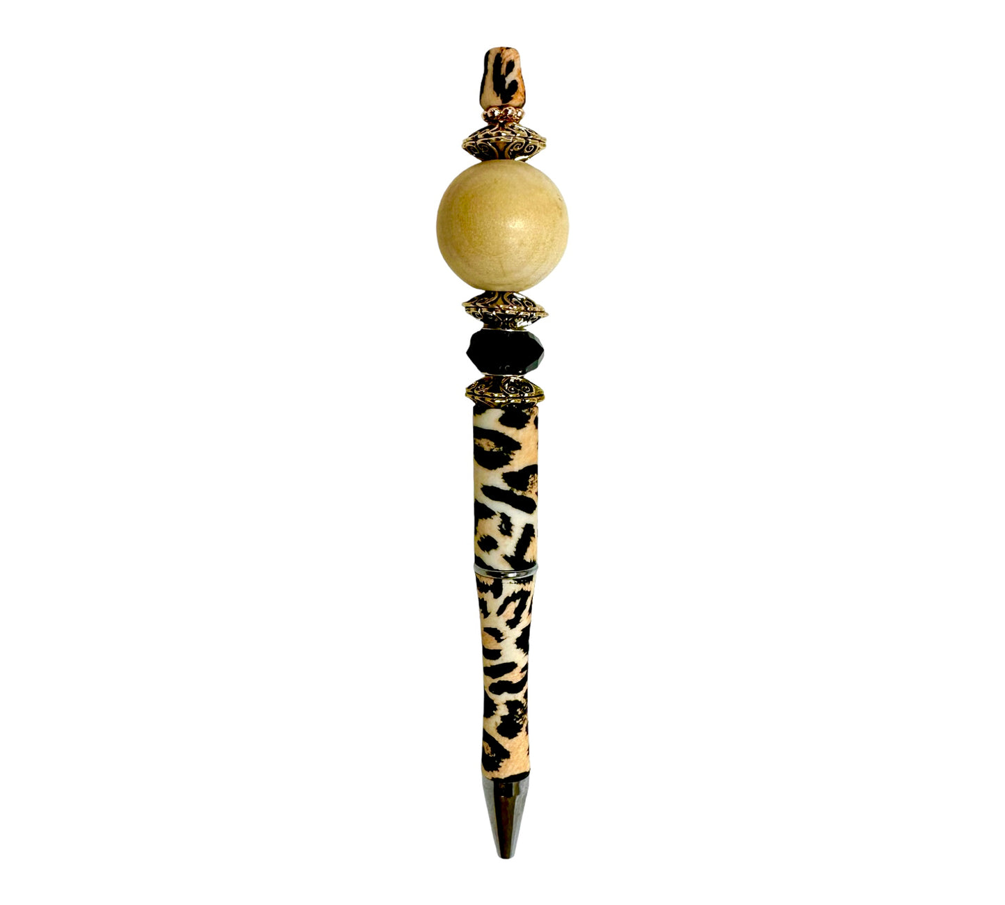 Animal Print Wood Pen