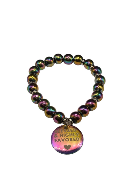 Beauty From Ashes Oil Spill Bracelet