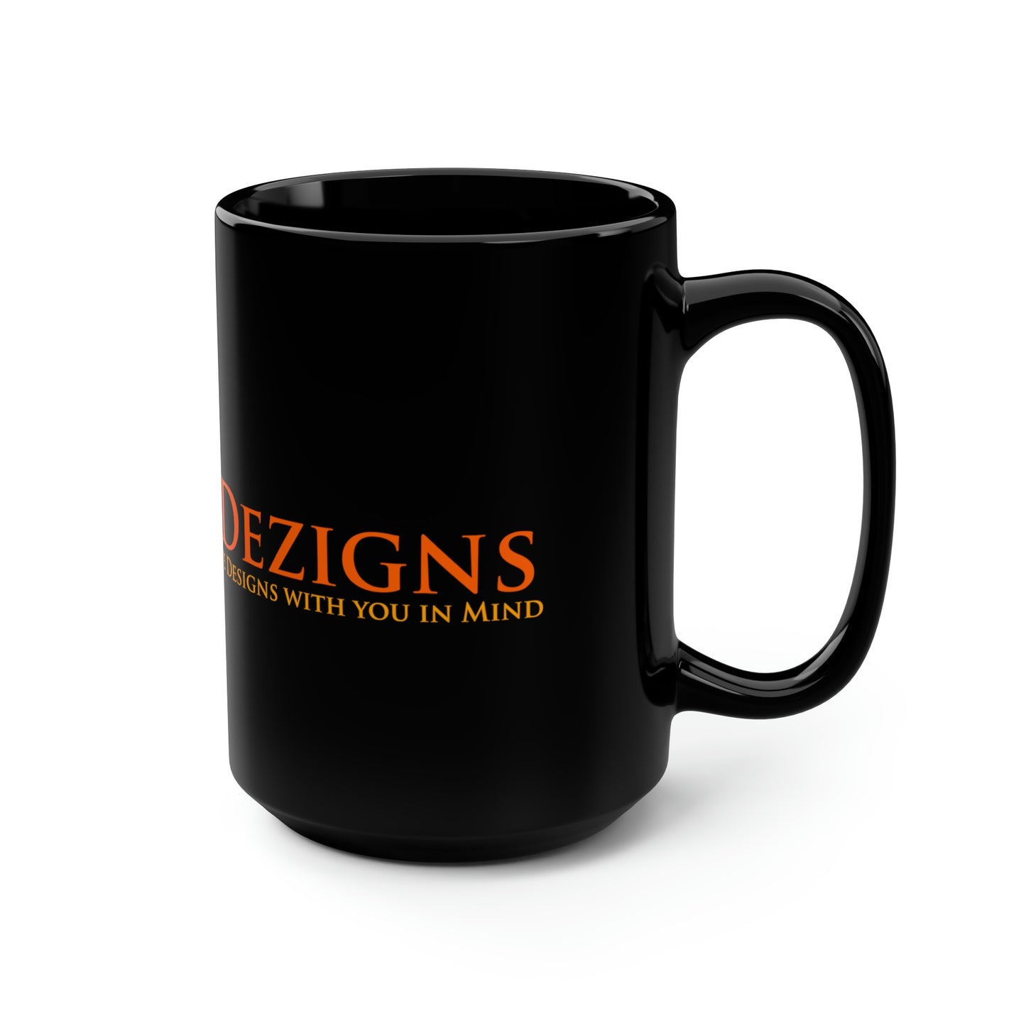 Black Mug, 15oz