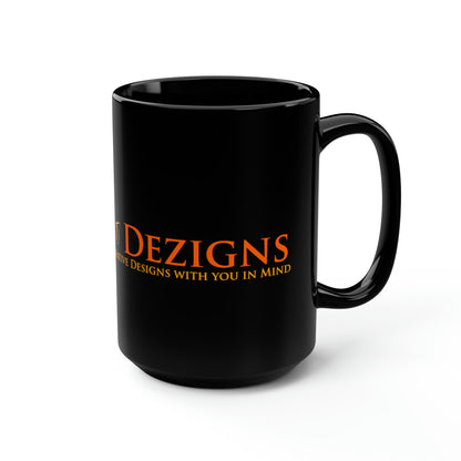 Black Mug, 15oz