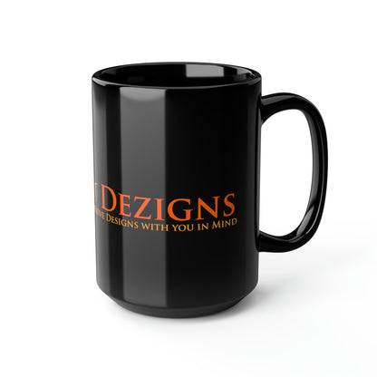 Black Mug, 15oz